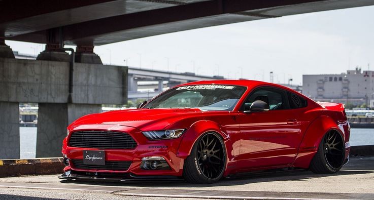 Ngam “ngua hoang” Ford Mustang Liberty Walk sieu khung-Hinh-2